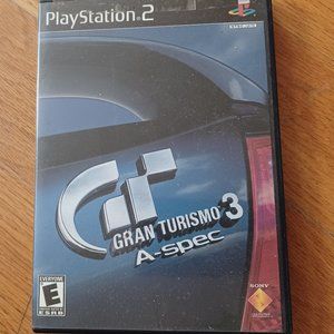 Gran Turismo 3 A-spec PS2 PlayStaton 2 Video Game
